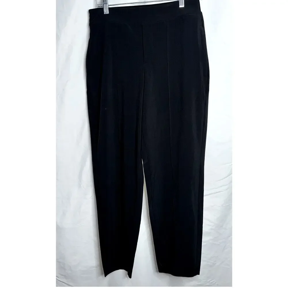 Athleta Womens Size 4 Black Elastic Waist Lounge Pant